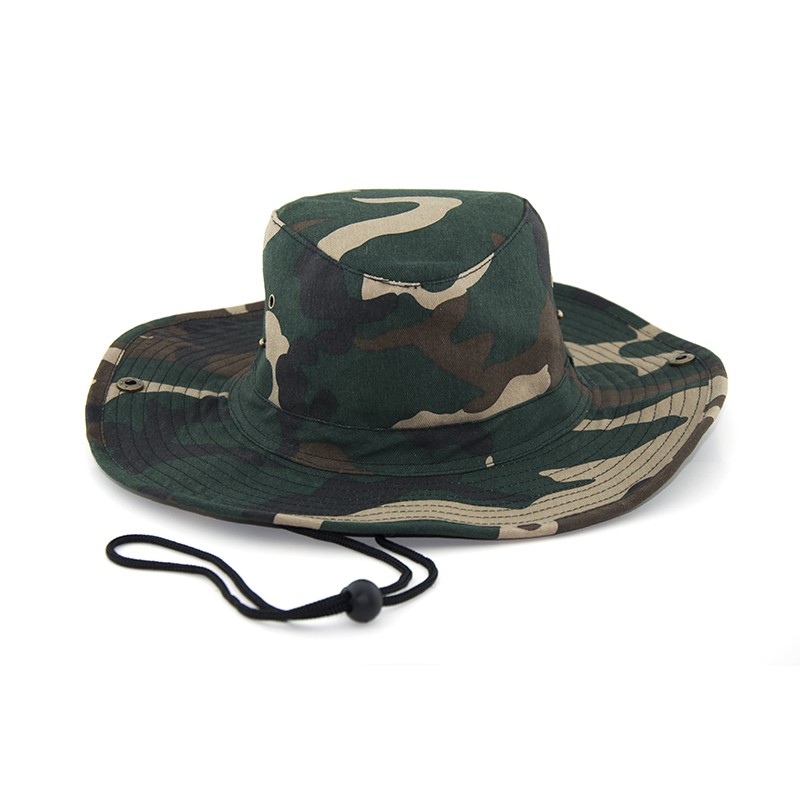 Get Ready to Explore in Style with our Factory-Made Top Quality Camouflage Safari Hat