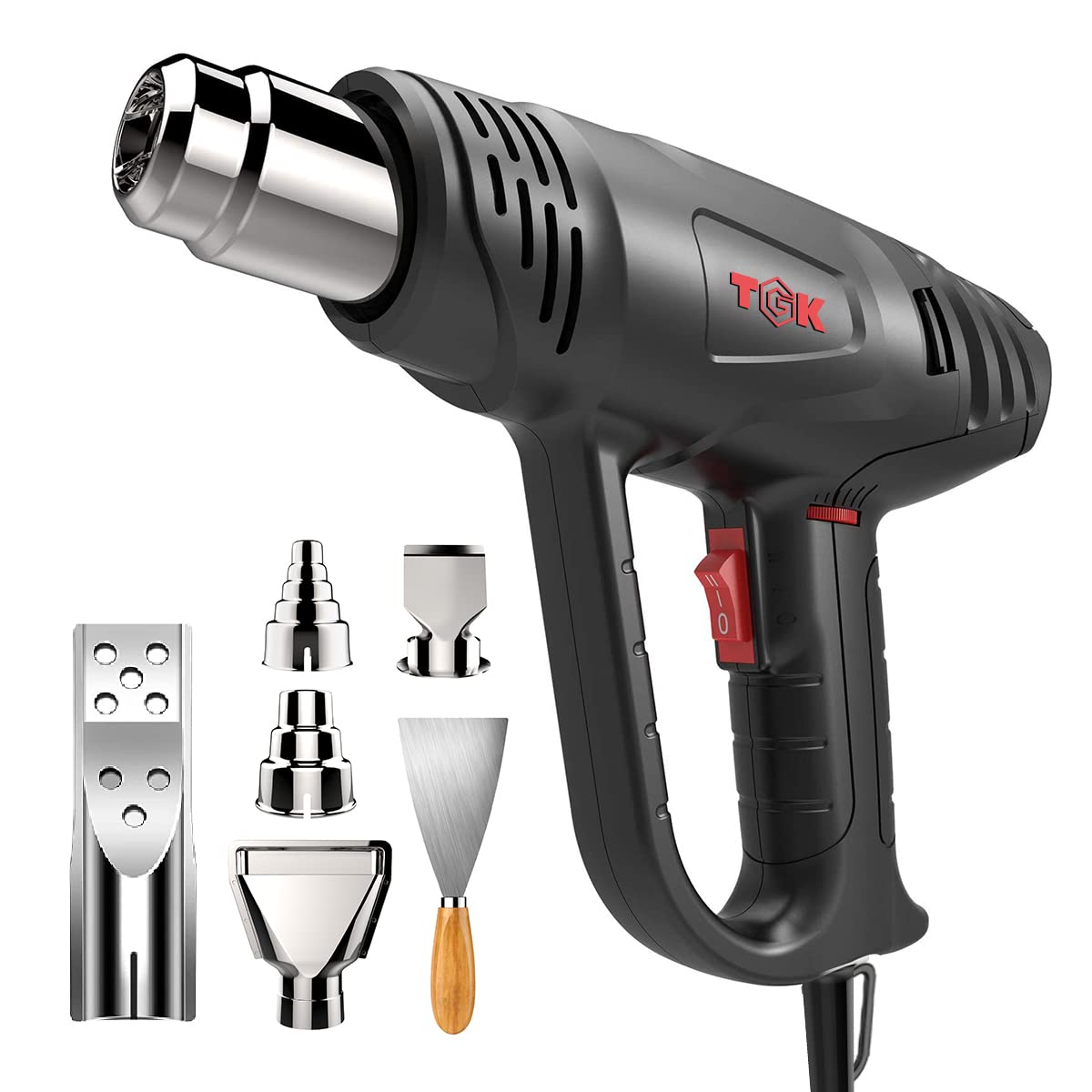 High-Quality 1800W <a href='/heat-gun/'>Heat Gun</a> Kit & Accessories | Factory-Direct Pricing