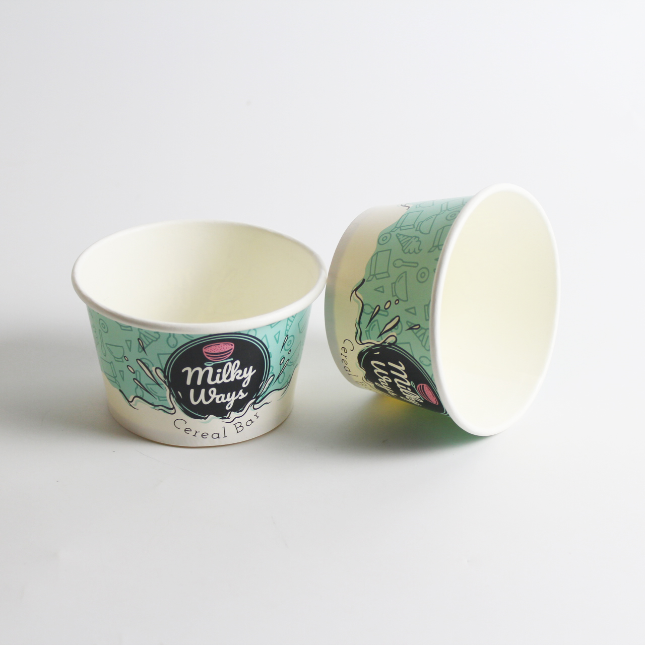 Factory-Direct 16 Oz <a href='/custom-printed-ice-cream-cups/'>Custom Printed <a href='/ice-cream-cups/'>Ice Cream Cups</a></a> Wholesale | Tuobo