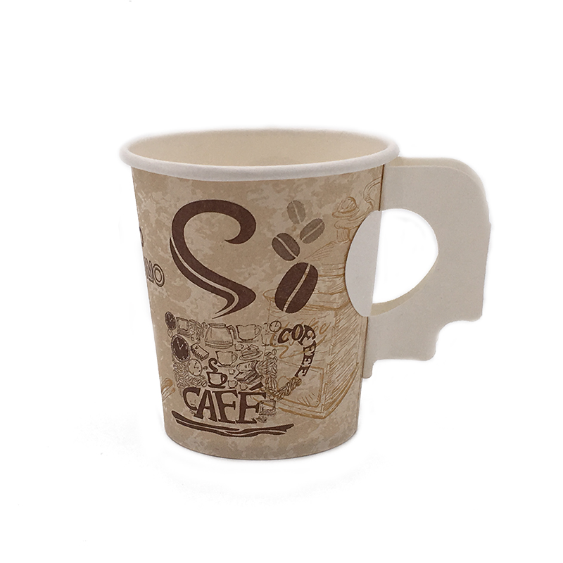 <a href='/paper-coffee-cups/'>Paper Coffee Cups</a> With Handles Custom Printed Hot Cups | Tuobo