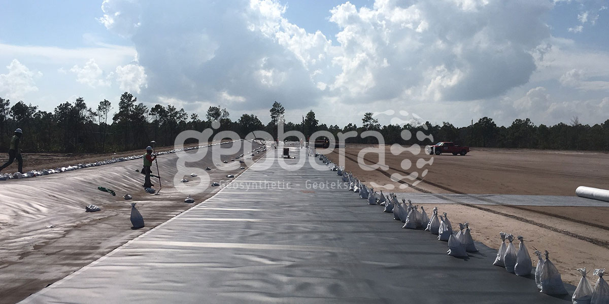 Textured Surface HDPE Geomembrane