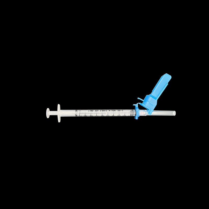 Safety insulin syringe 2