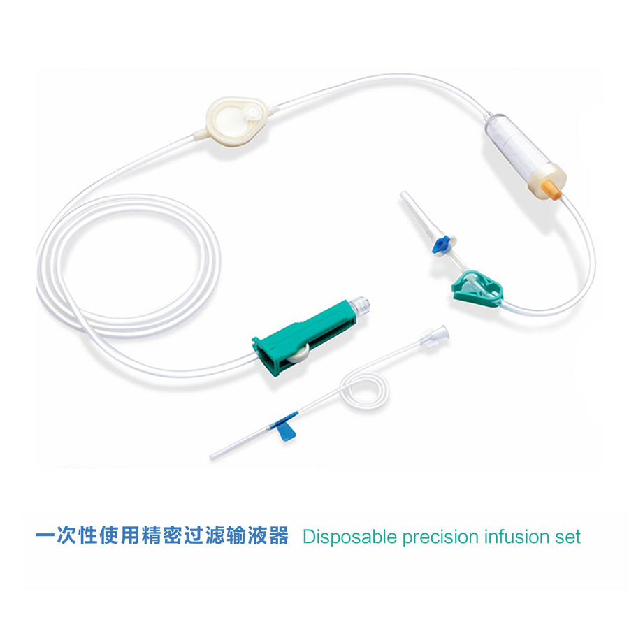 precision infusion set with needle