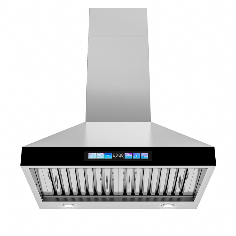 Premium Stainless Steel <a href='/range-hood/'>Range Hood</a> | 36-Inch Wall-Mount Convertible Chimney-Style | Factory Direct