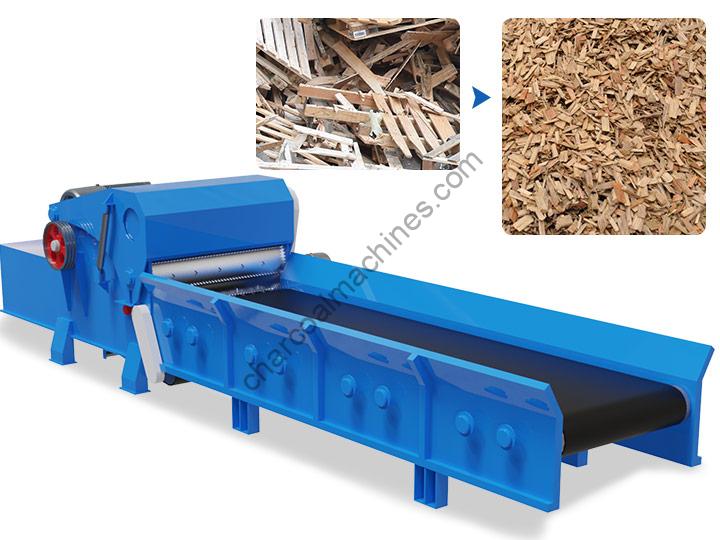 Paper / Wood Pallet / Waste Wood Double Shaft Shredder Machine