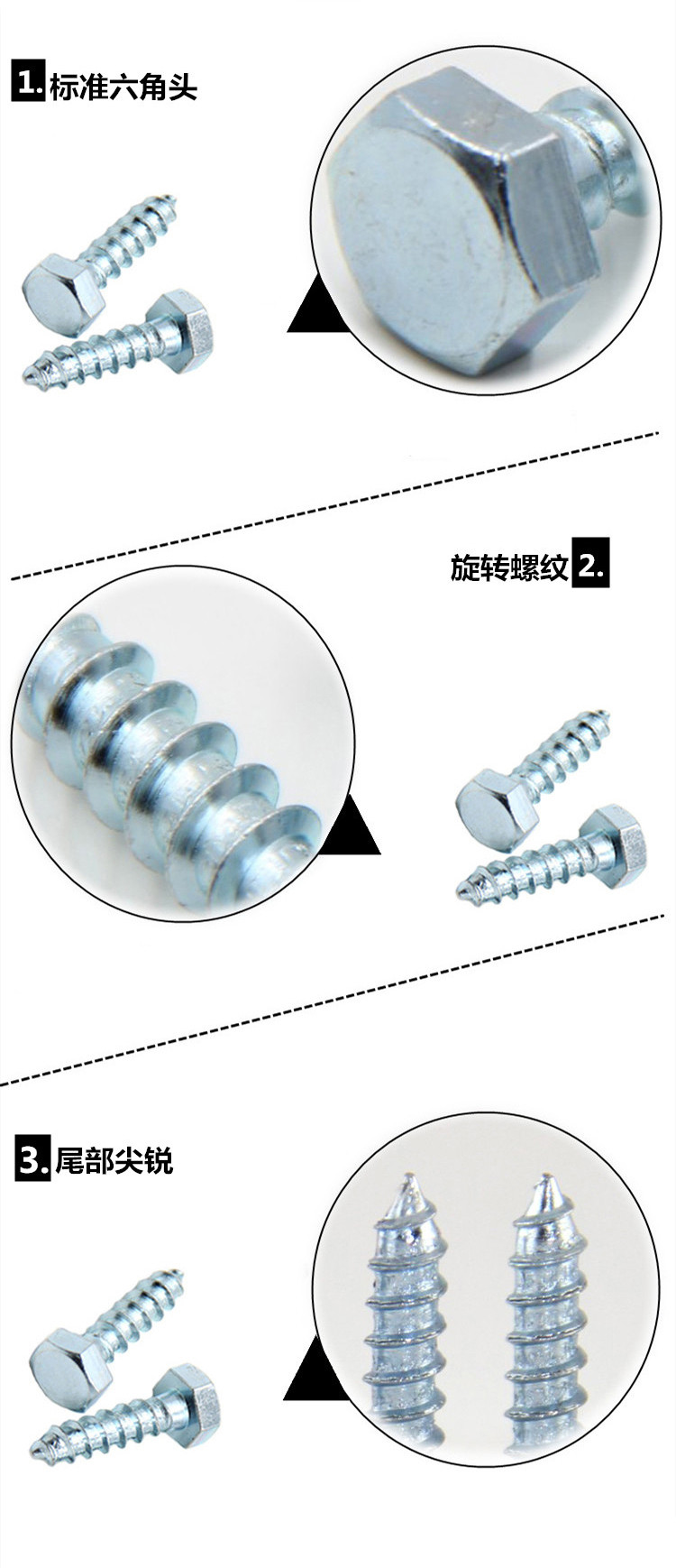 wood screw/coach screw/hex lag wood screw