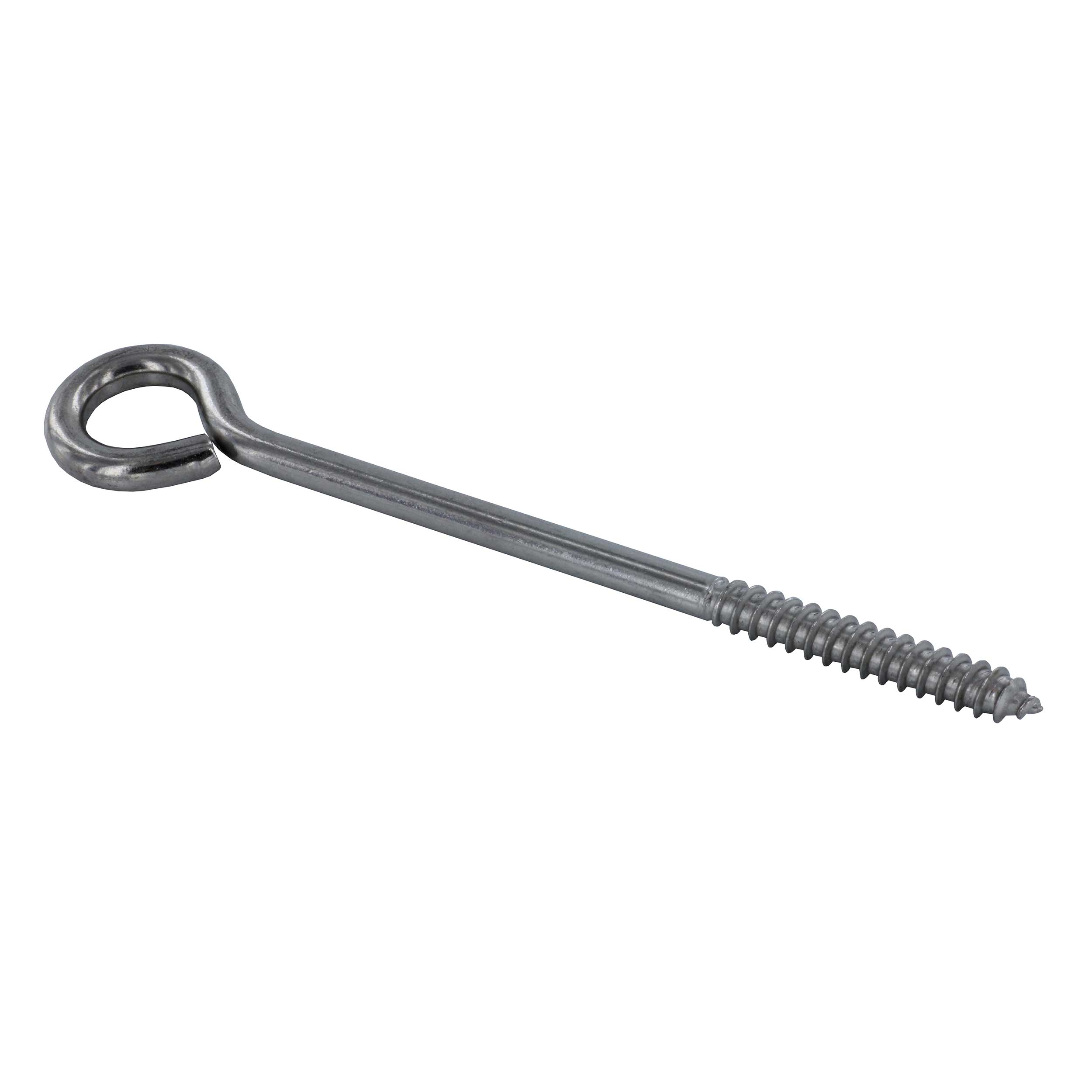 eye lag screws or eye bolts for anchoring to rafters?