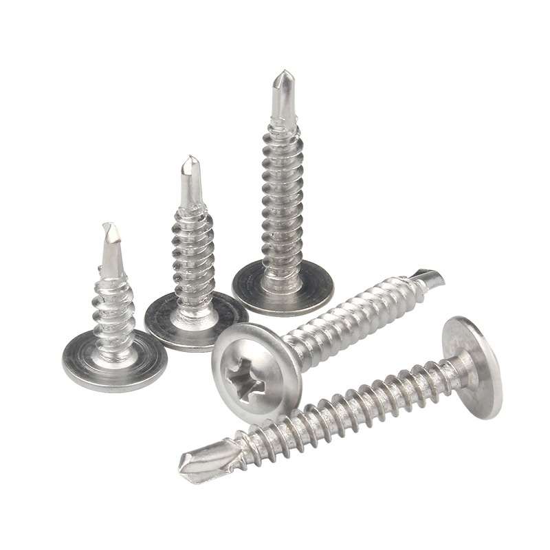 <a href='/cross-recessed/'>Cross recessed</a> Round head Self Drilling Screws 