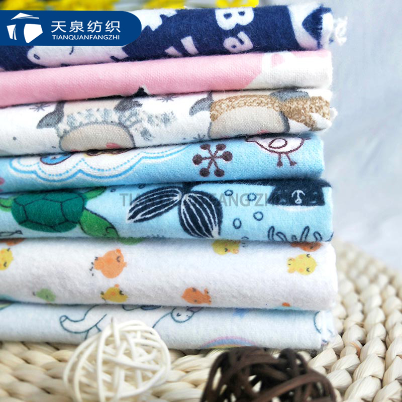 Shop Direct from Factory: 100% Cotton Printed <a href='/flannel-fabric/'>Flannel Fabric</a>