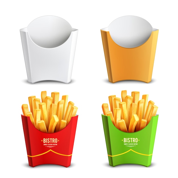 French fries |
		Public domain vectors