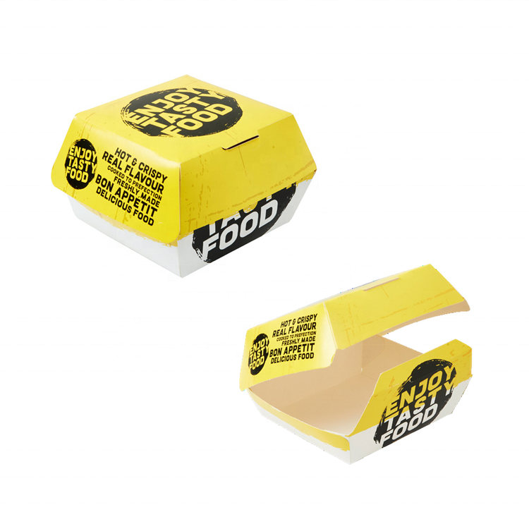 Factory Direct: Pizza Sandwich Hamburger Box | Disposable Takeaway Lunch Dinner | Quality Paper Packaging