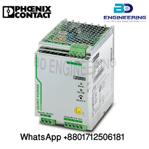 Power Supply 20A Phoenix Contact SMPS Quint-PS-1AC-24DC-20