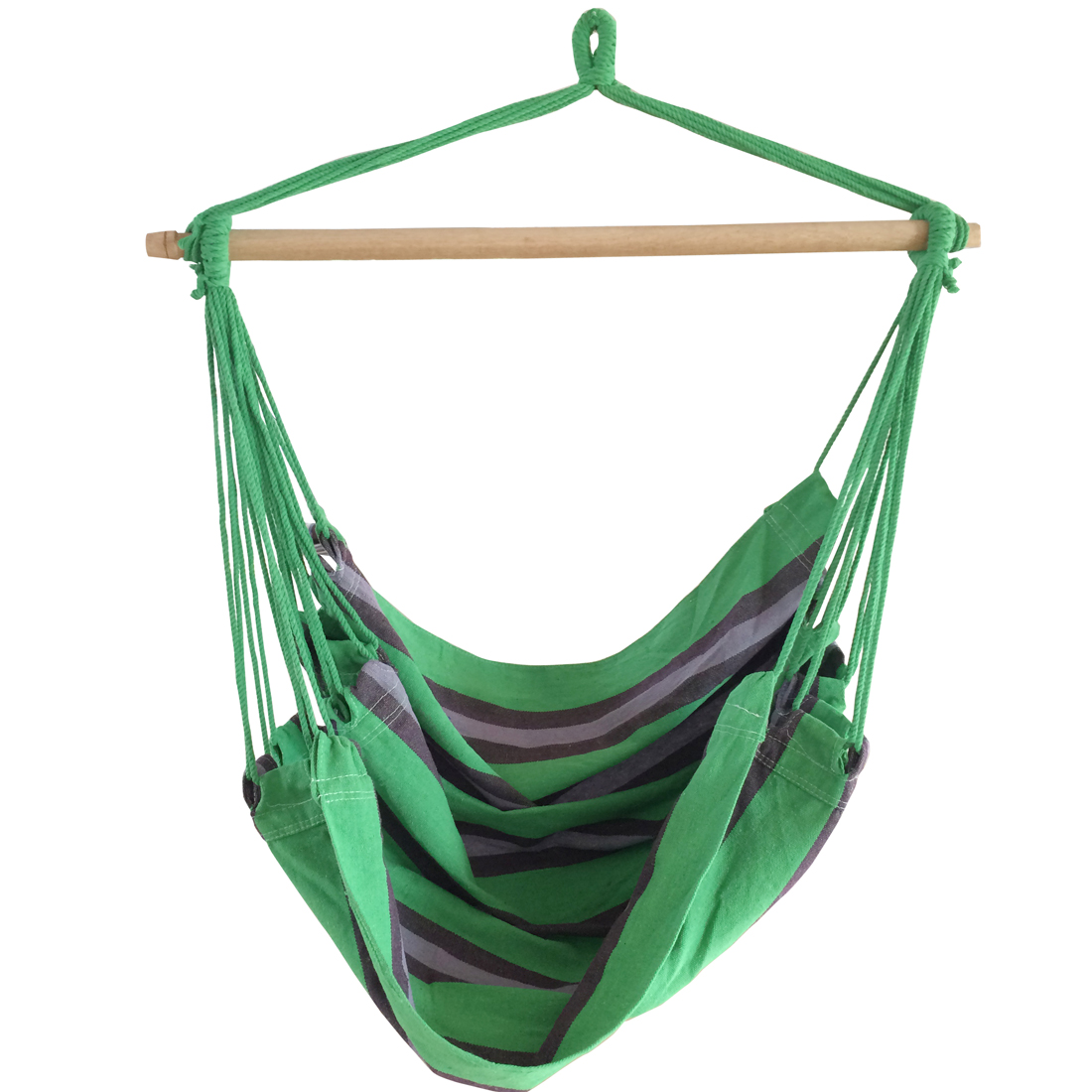 New SEO title: Factory Direct Striped <a href='/hammock/'>Hammock</a> Hanging <a href='/chair/'>Chair</a> - Without Pillows Swing Hammock Chair