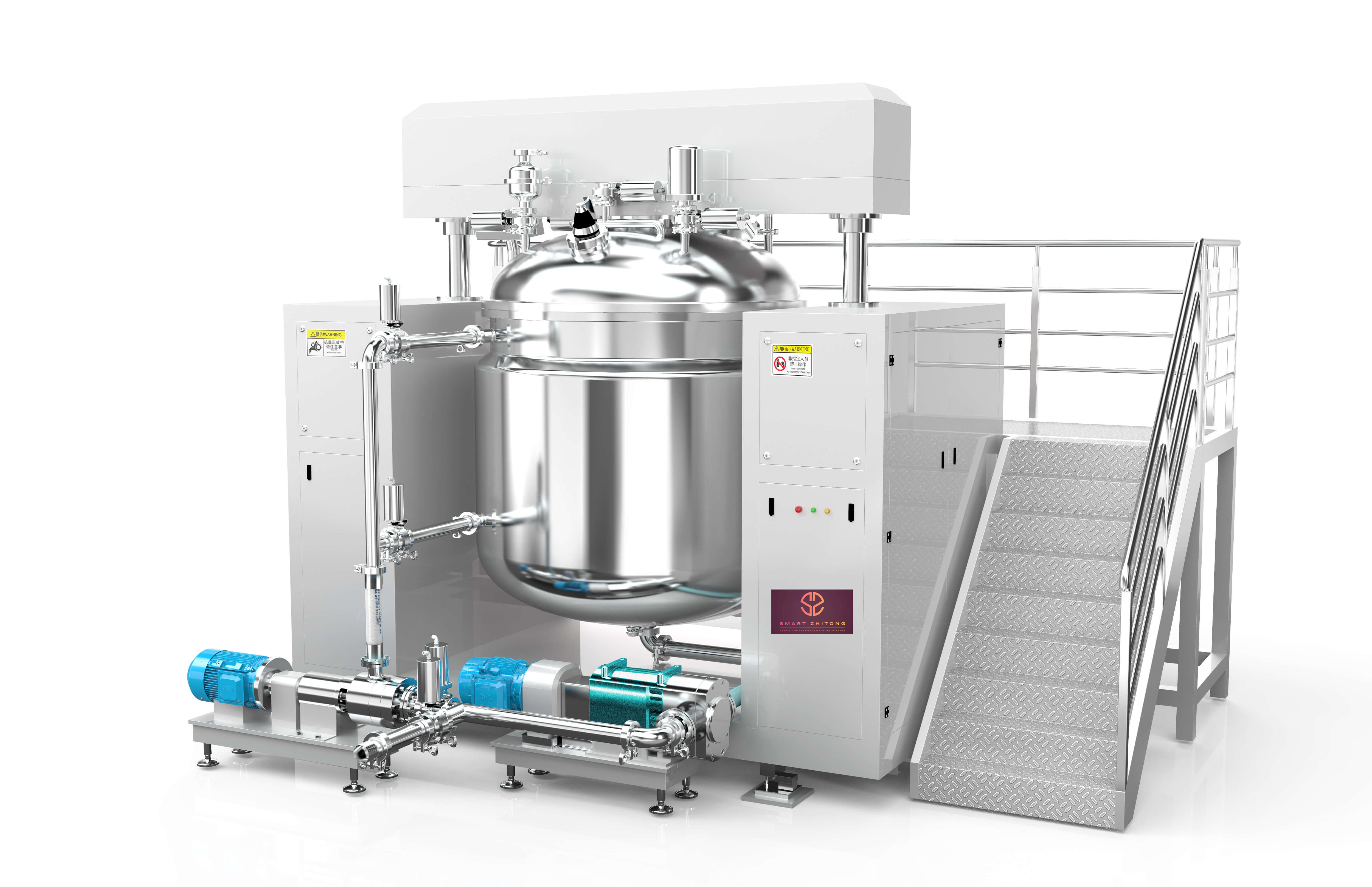 Factory Direct CE UL TUV Certified Ointment Mixing Machine for Pharma Industry