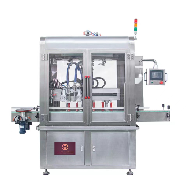 Automatic Filling and Capping Machine for lotion cream shampoo detergent