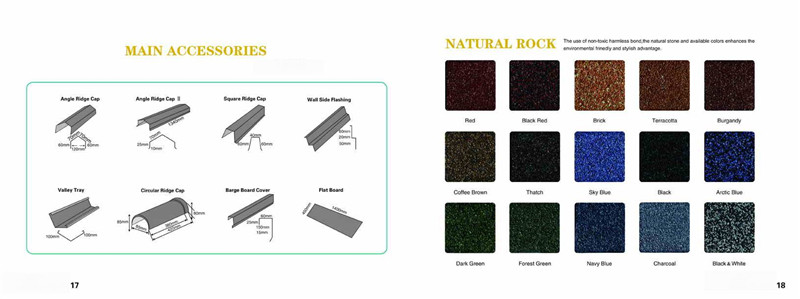 Building Material 3 Tab Roofing Wall Tiles Asphalt Shingles 09