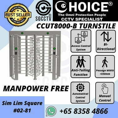 Security Pedestrian Sliding Gate Turnstile With <a href='/access-control-management/'>Access Control Management</a>