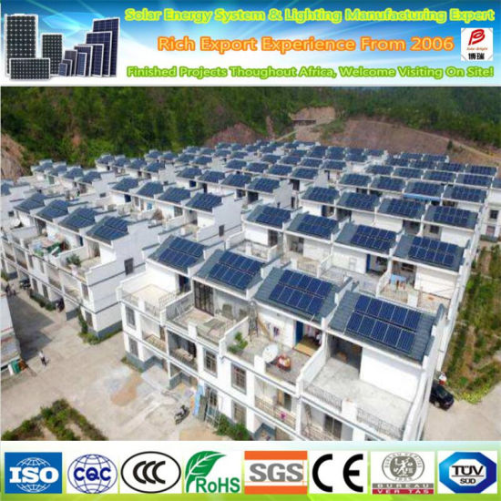 China On/off Grid Solar Power System For Home 5KW Working Without Battery Factory | SUNCHEES