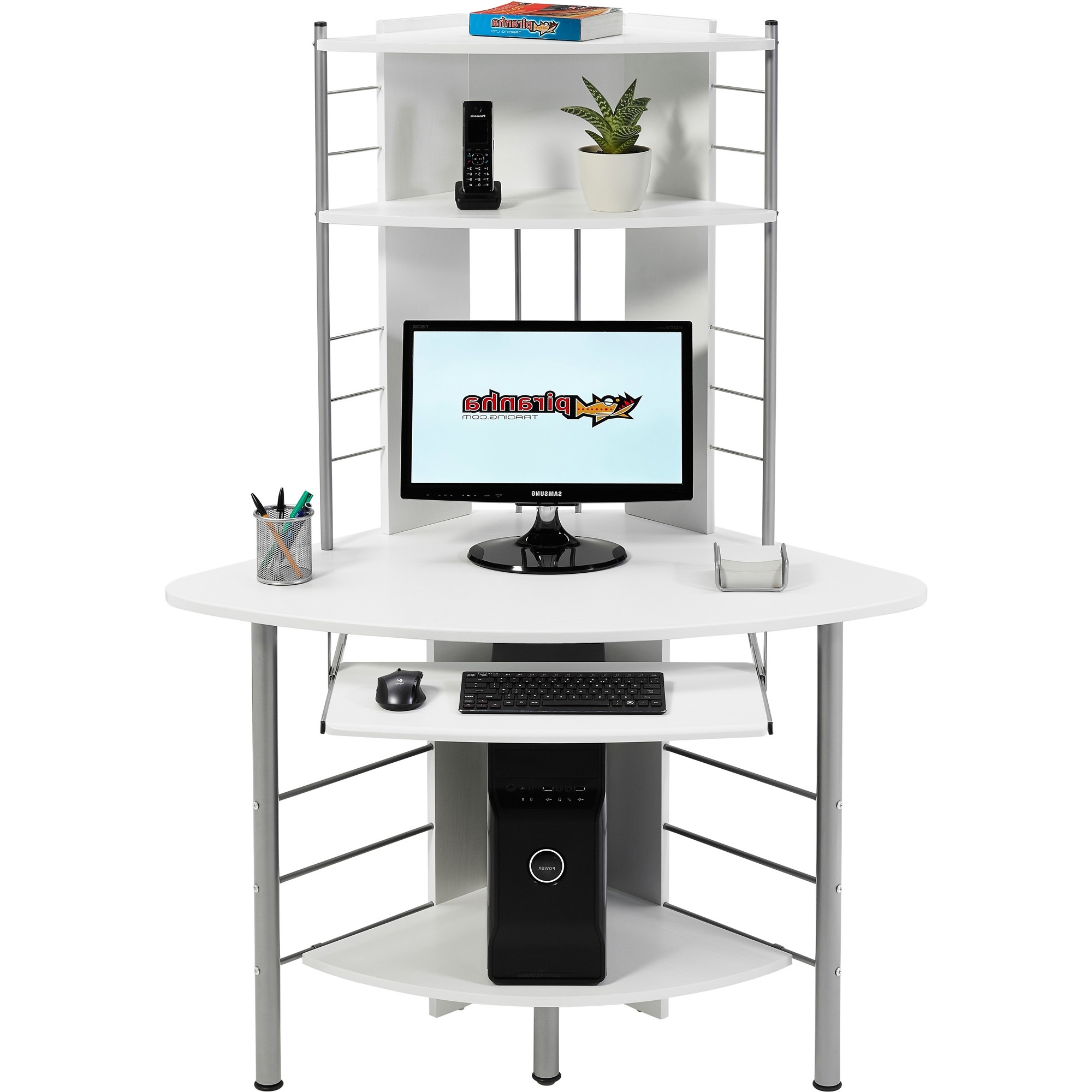 Furinno 11181EX/BK Compact Computer Desk