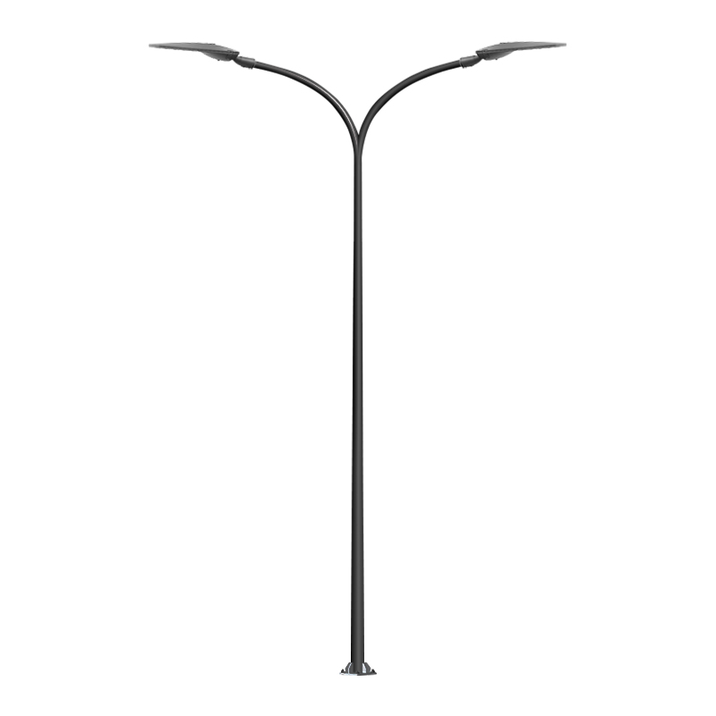 Double Arm Hot-dip Galvanized Light Pole