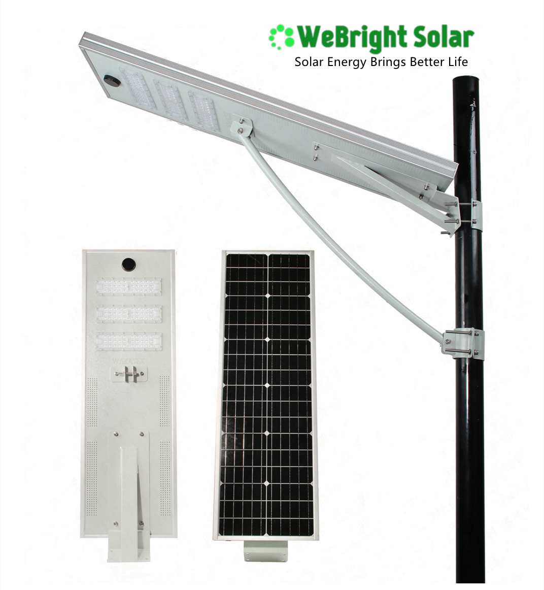 80W All in One Solar Street Lights in China Factory