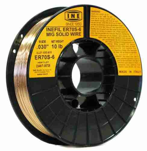 Welding Wire  Harris E70S6E5 ER70S-6 MS Spool with Welding Wire, 0.030 lb. x 11 lb. Offers | Welding Tools