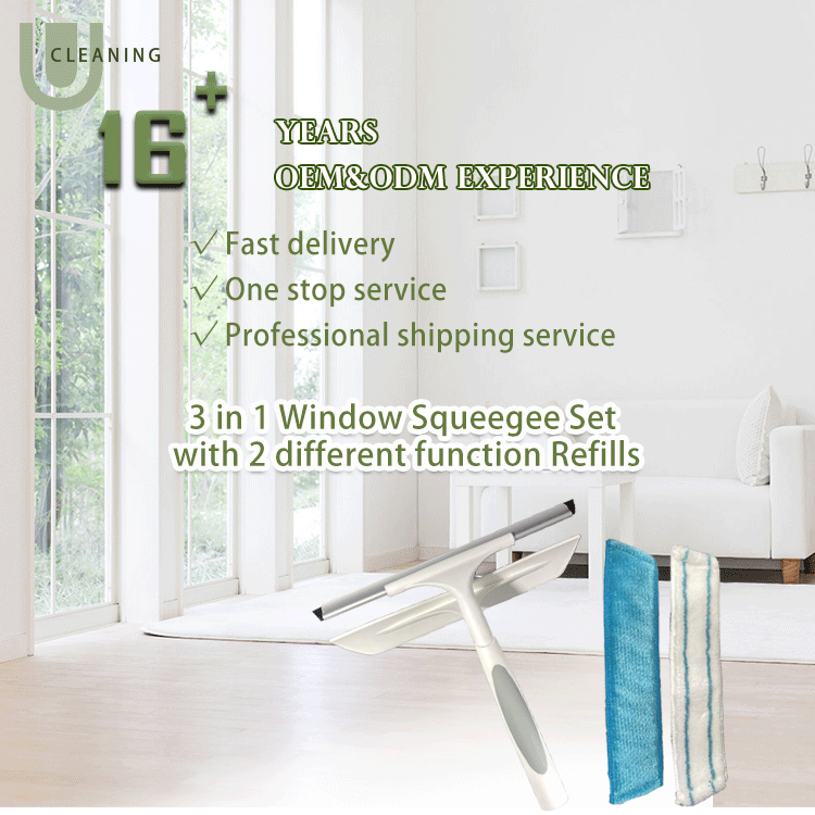 Factory-Direct China ODM 3 IN 1 Window & Shower Squeegee - Flexible Cleaning Tools at Competitive Prices