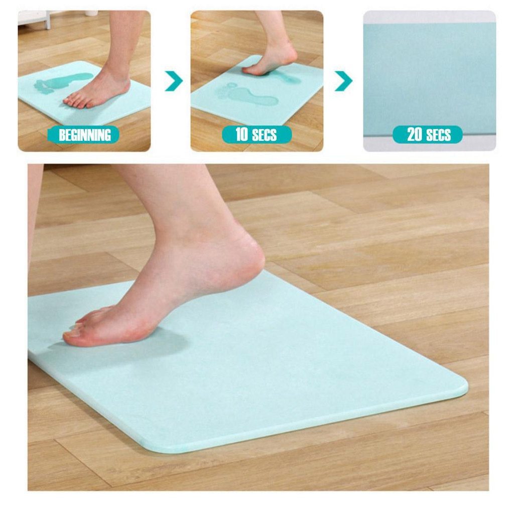 Fast Drying Absorbent Bathroom Mat Bell-Vee