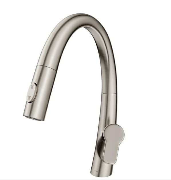 kitchen faucet with built in sprayer - 28 images - american standard arch single handle standard kitchen, yosemite kitchen faucet with side sprayer in rubbed, kitchen faucet with built in water filter farmlandcanada, delta leland single handle pull sprayer kitchen, kingston brass chrome templeton pull out sprayer kitchen