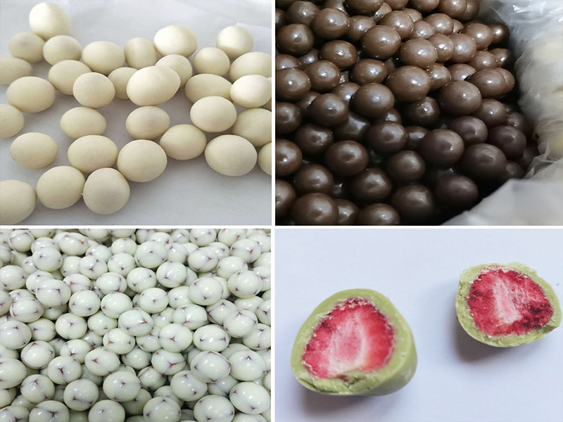 Ce Certified M&M Beans Chocolate Polishing Coating Pan Machine