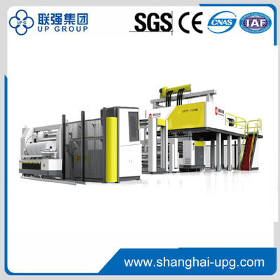 LQ-80/120/80x2350 High speed automatic three layers or five layers cast stretch film machine with a center winder 