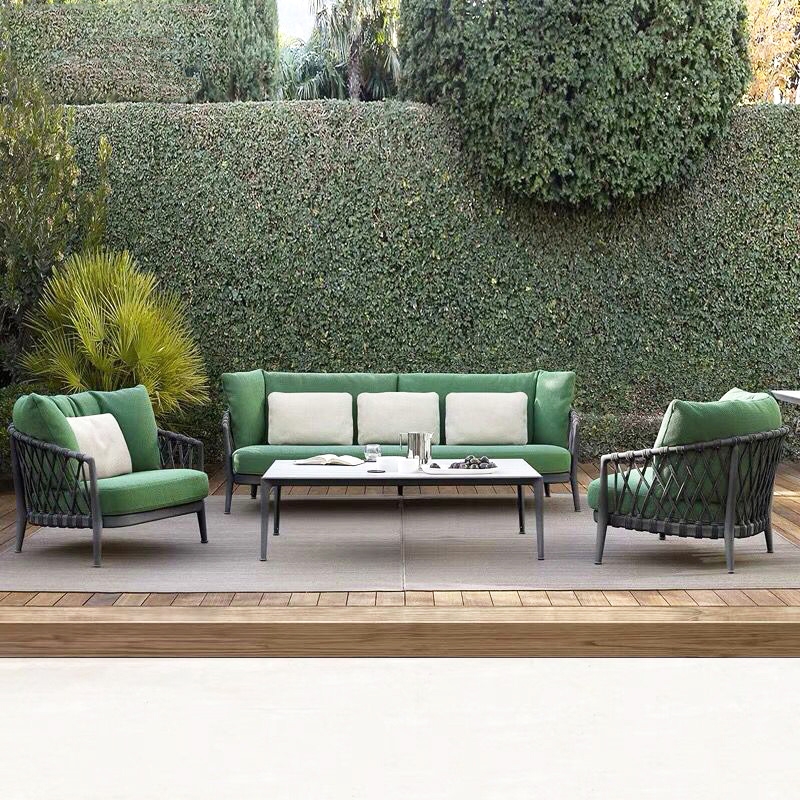 High-Quality Outdoor Rattan Sofa | Factory Direct Villa & <a href='/hotel-furniture/'>Hotel Furniture</a> | Stylish Outdoor Sofa Combination