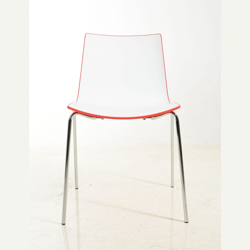 Premium 3D Color Design Plastic Seat Chrome Steel <a href='/chair/'>Chair</a> - Factory Direct
