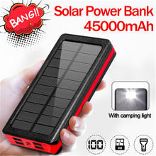 Power Bank/Tollcuudda Solar Power Bank 15000mah Portable Charger External Battery For Xiaomi 2 USB Poverbank With Led - zooadd review