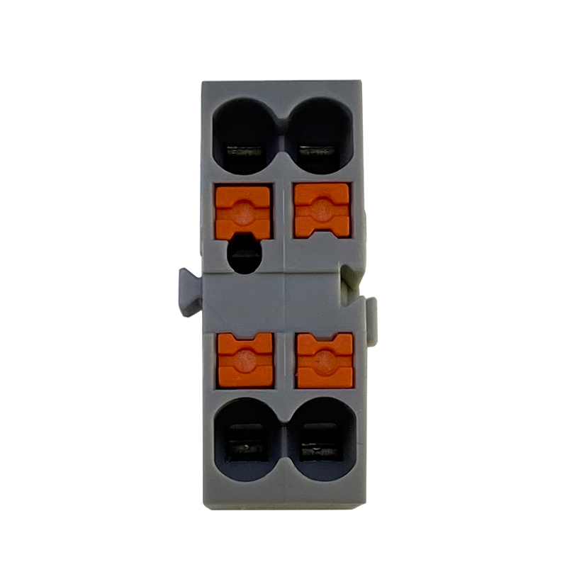 JUT15-4X2.5（Electrical  Industrial Din  Rail Mount Spring Spring-cage Connection）