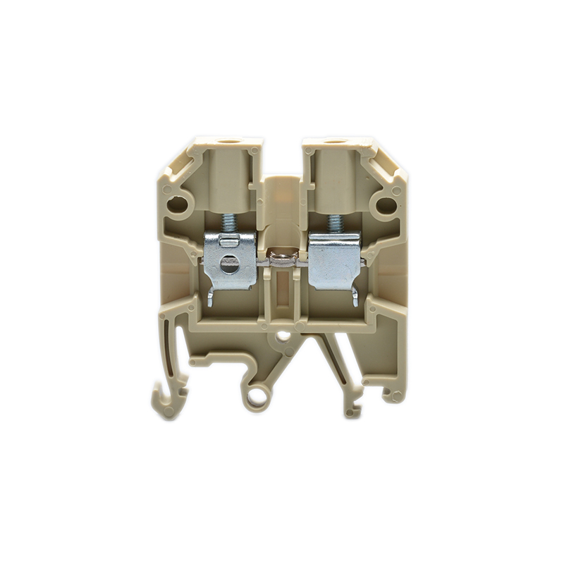 Factory-Direct Jut2-4 4mm2 Feed Through <a href='/terminal-block/'>Terminal Block</a> DIN Rail - Universal Screw Connection