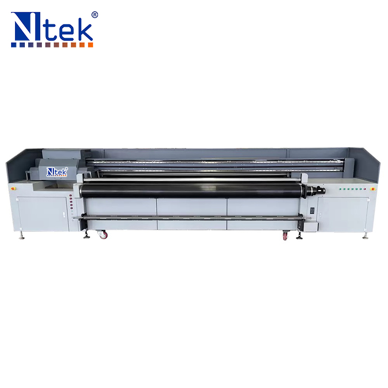 Factory-Direct Large Format UV Inkjet Hybrid <a href='/flatbed-printer/'>Flatbed Printer</a> Roller Printing Machine: Get High-Quality Prints