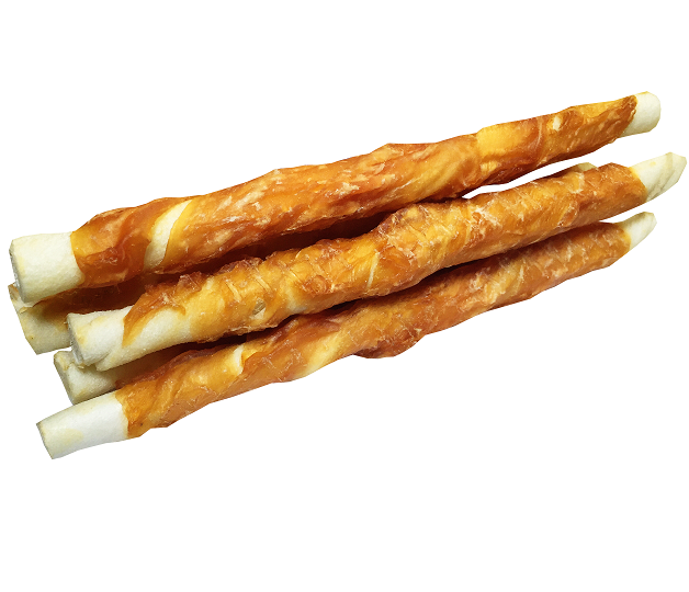 Duck & <a href='/chicken/'>Chicken</a> Wrap Rawhide Sticks | Factory Direct Quality