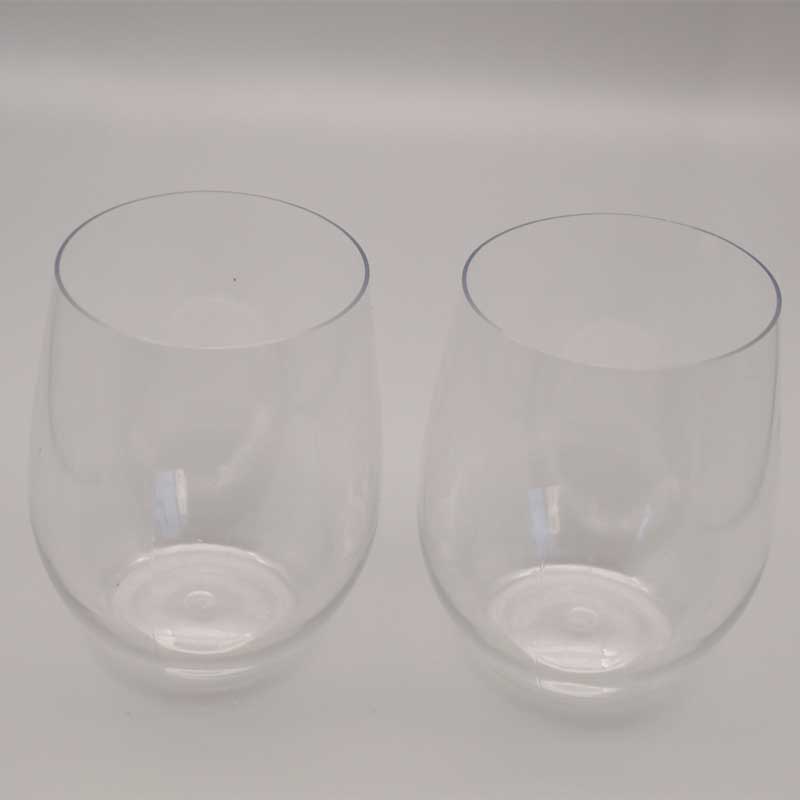 Factory Direct: Premium Unbreakable 16oz450ml Tritan Stemless Plastic Wine Cups | Buy Now!