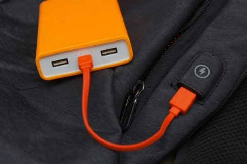 Multi-purpose Travel Backpack with USB Charging Port for 13