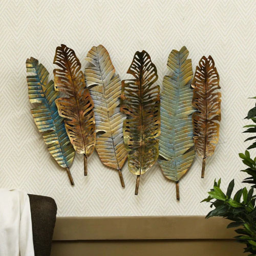 JY$ZB Simple Decorative Art Leaves Plant Pvc Paper Waterproof Self-adhesive Wallpaper Sofa Background Wallpaper 122cm * 53cm:  Garden & Outdoors - B06XQHQHX6