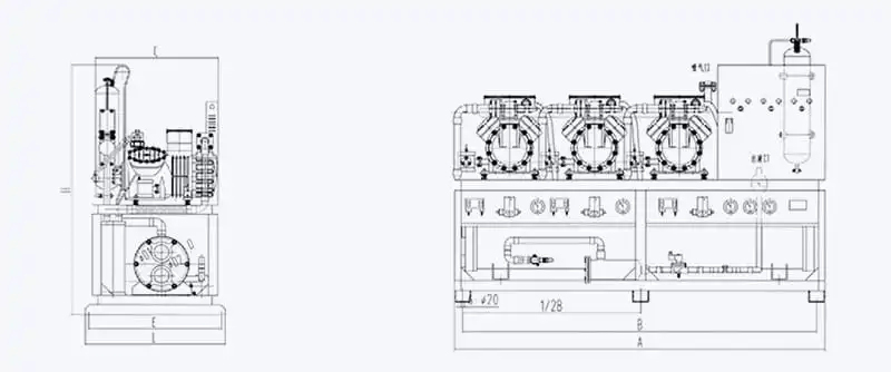 Semi-Hermetic Compressor Parallel Condensing Unit (3)