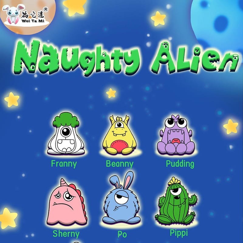 WJ9801 Weijun Own Design One Eyed Alien - Naughty Alien