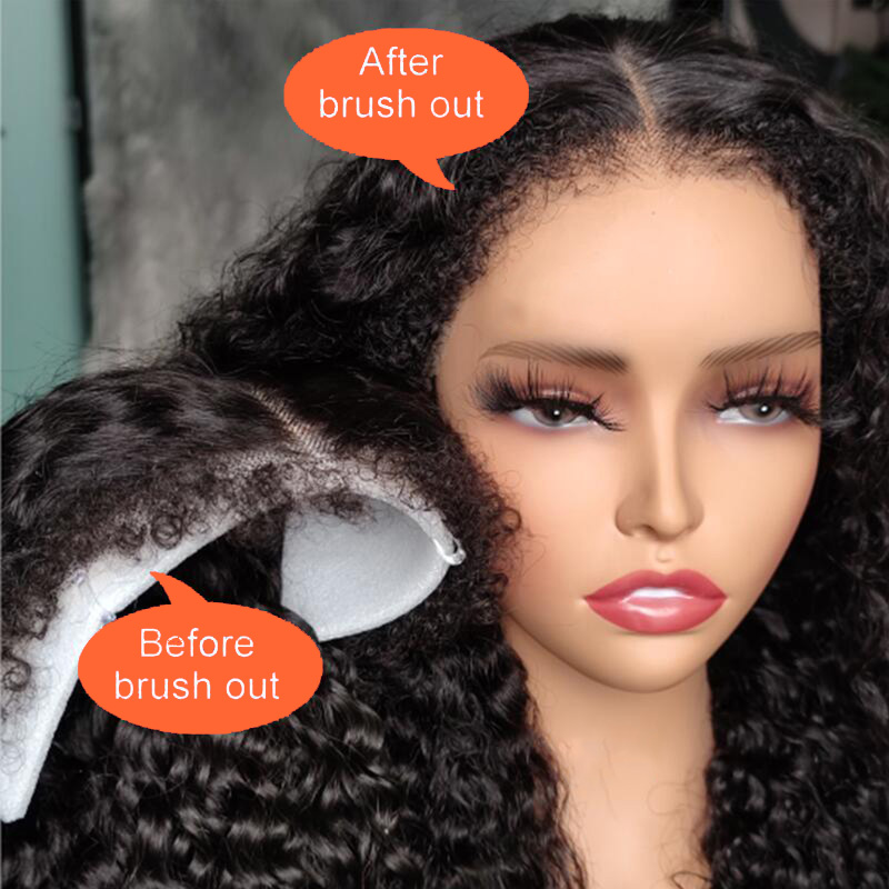 Factory Direct Type 4C Kinky Curly HD Lace Wig - Natural Curly <a href='/hair/'>Hair</a>line & Premium Quality.