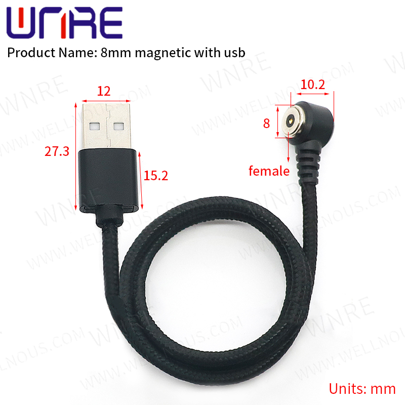 magnetic with usb.