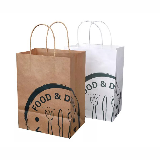 Factory Direct China <a href='/kraft-paper/'>Kraft Paper</a> Bag Supplier with Handles - Premium Quality & Customizable Options Available