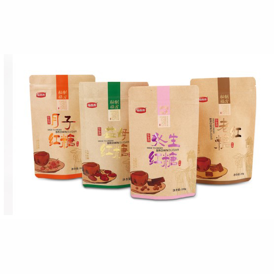 China package supplier Kraft paper pouch