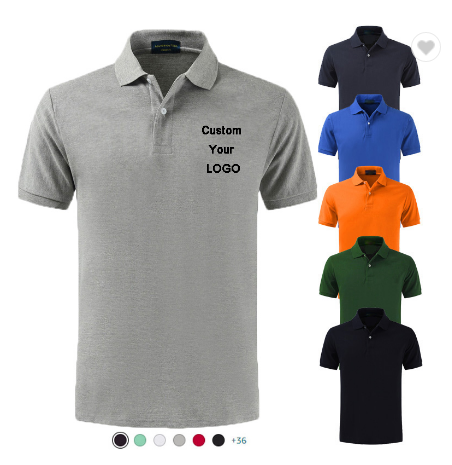 Factory-direct Custom Embroidered Polo Shirts | High Quality Business Uniforms – Choose from Cotton or Polyester – Solid Colors