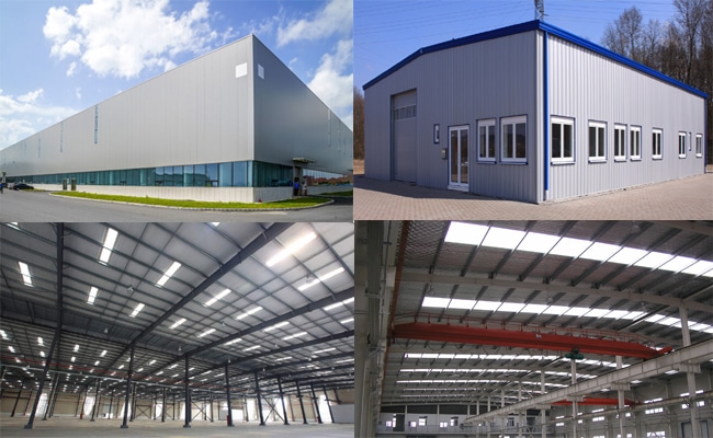 Steel Structure Building for Workshop and farms China Manufacturer