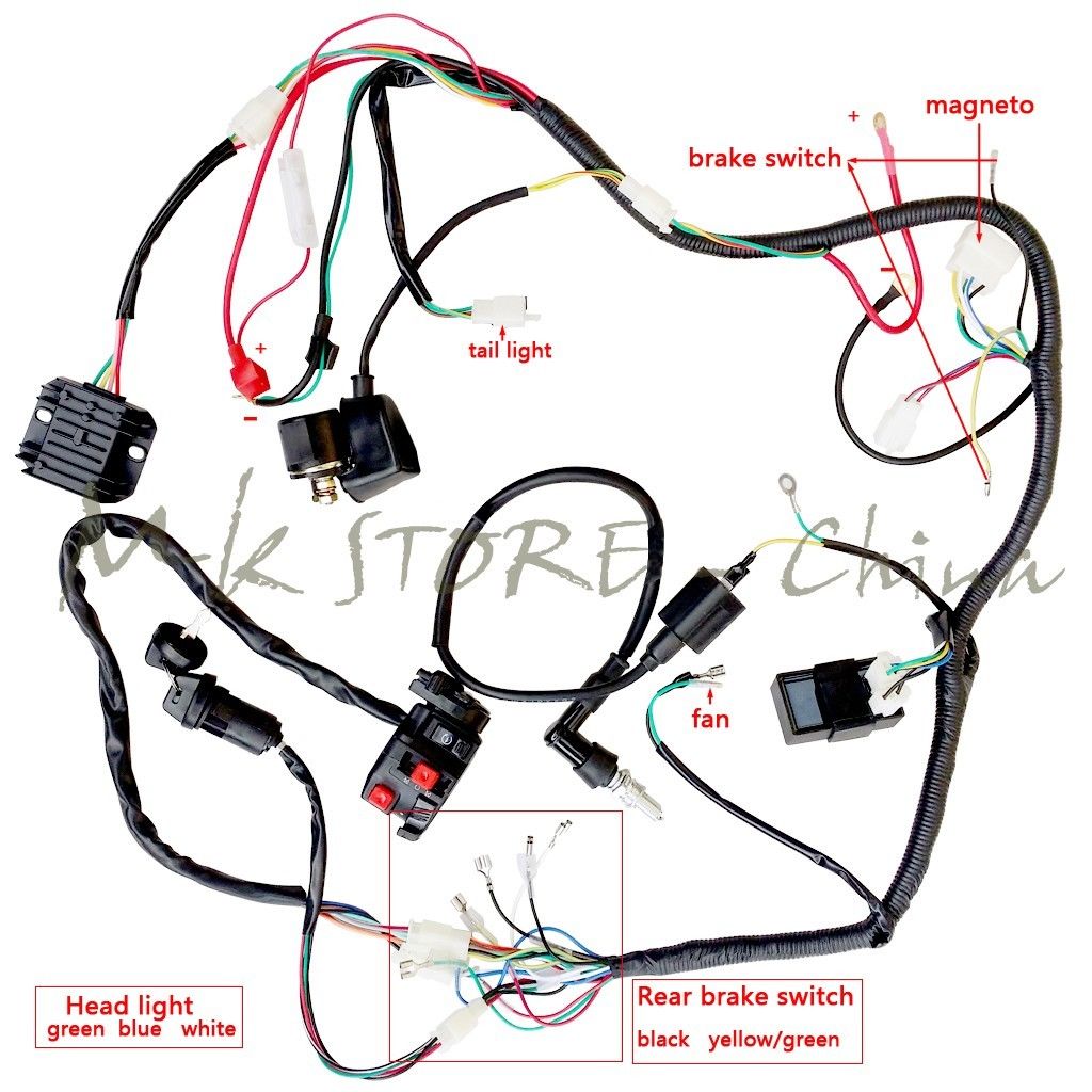 2 Stroke 80cc Gas Petrol Engine Motor Kit Motorized Bicycle Bike Replace Parts - ATV UTV Go Kart Scooter Golf cart motorcycle minibike bicycle parts and kits